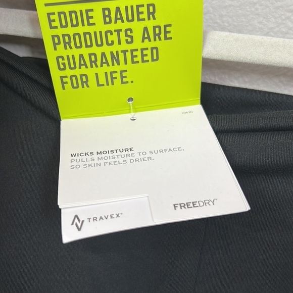 NWT Eddie Bauer Aster Hiking Travel Pant Moisture Wicking UPF XS High Waist - Picture 7 of 12